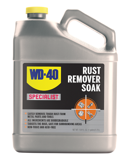 WD-40 Rust Remover Soak