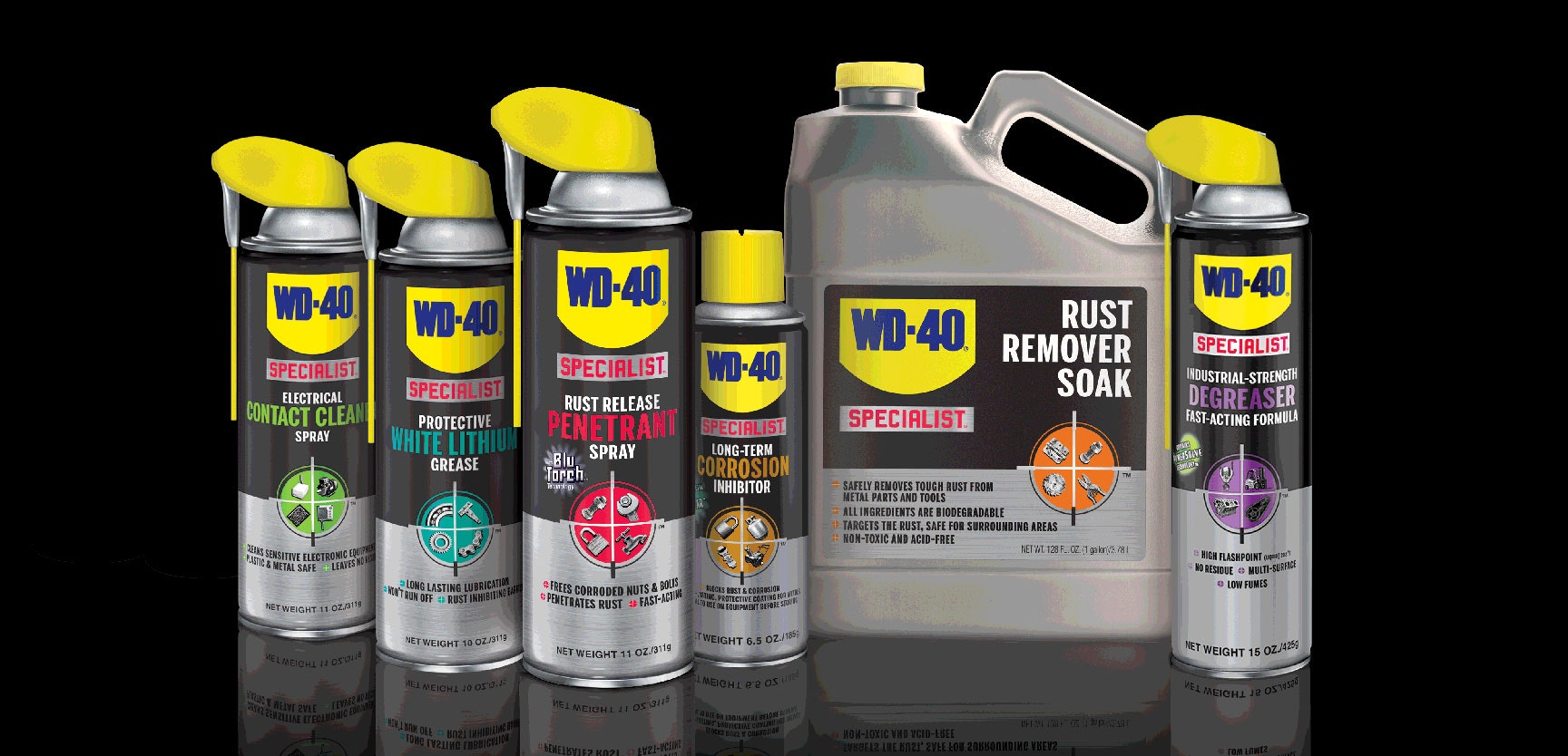 WD-40® Specialist® Contact Cleaner - Case of (6) 11 oz Cans