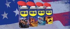 Cans of WD-40 Products