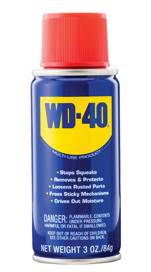 wd40 on hair clippers