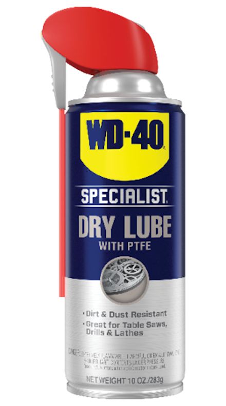 Dry Lube PTFE Spray - Dirt & Dust Resistant Dry Lube