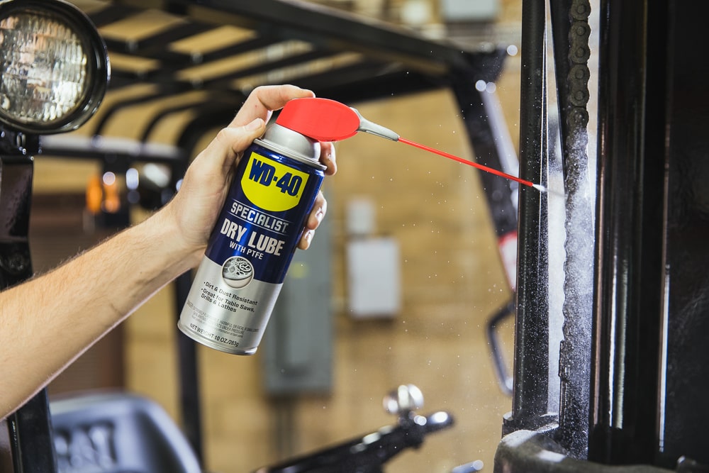 WD-40 Specialist Dry Lube with PTFE, Lubricant with Smart Straw Spray, 10  oz 