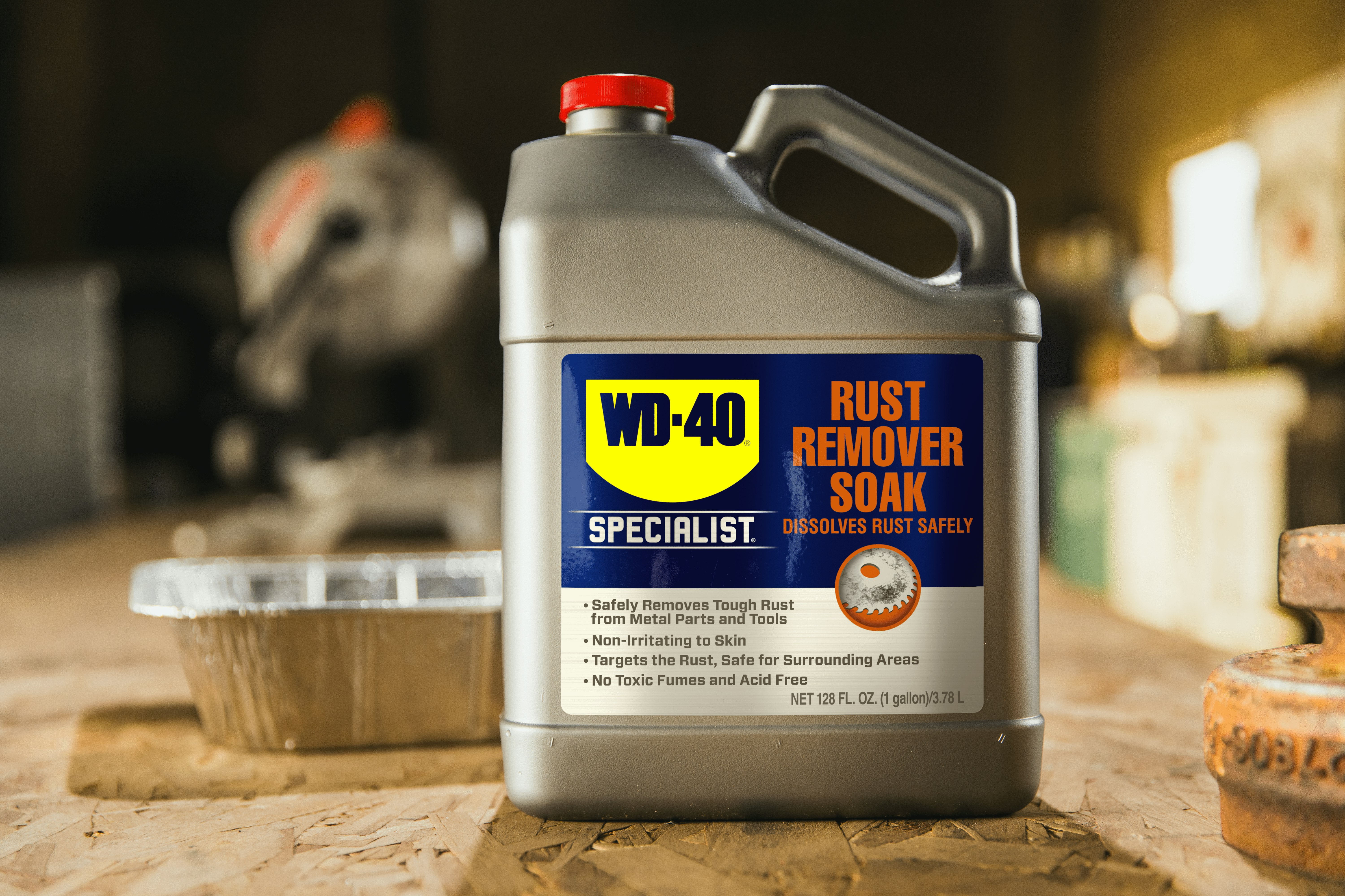 Gallon of WD-40 Specialist Rust Remover Soak