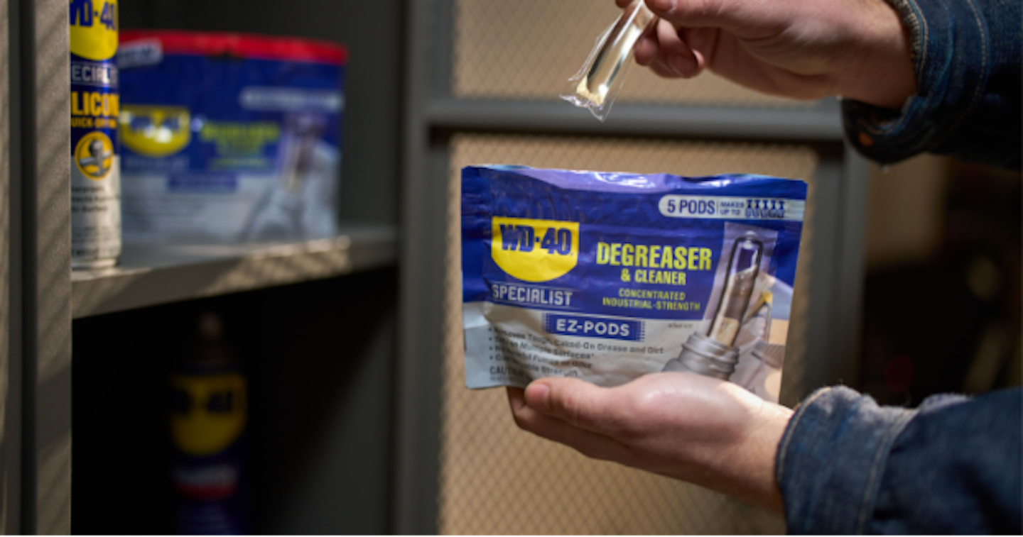 WD-40 Specialist® Degreaser & Cleaner EZ-Pods: Customizable Strength Solution