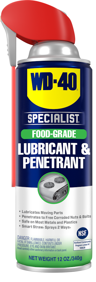 WD-40 Specialist® Food-Grade Lubricant and Penetrant WD-40 Specialist® Food-Grade Lubricant and Penetrant