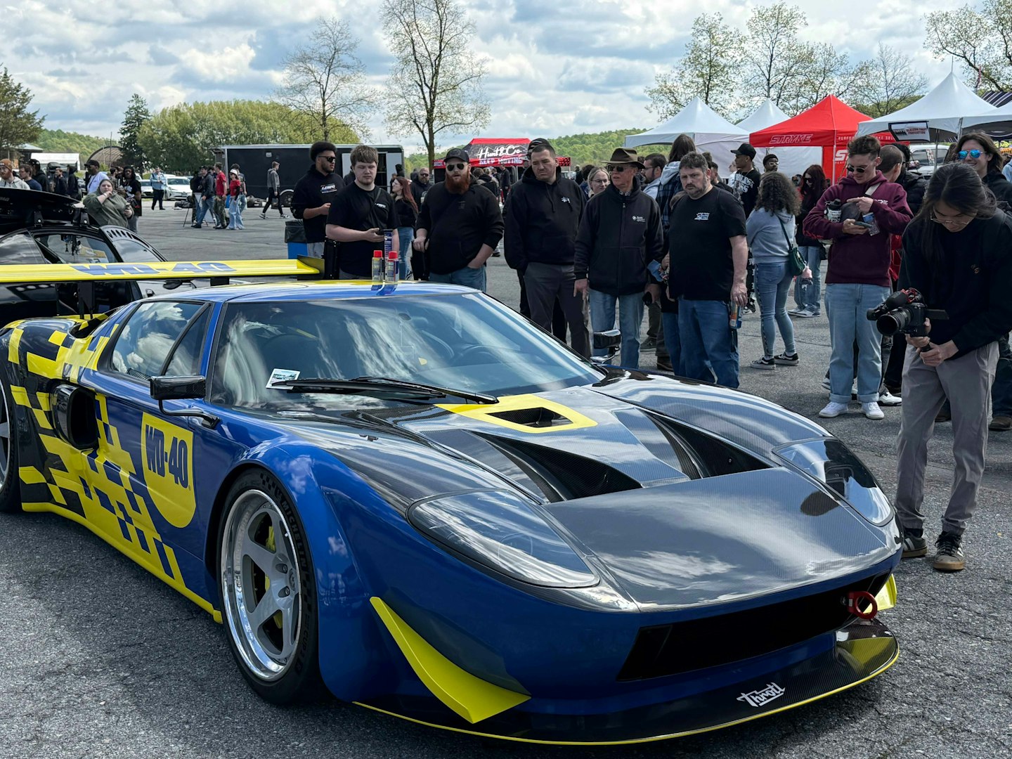 Throtl Throwdown 2026: Ford GT Turns Heads at Maple Grove Raceway