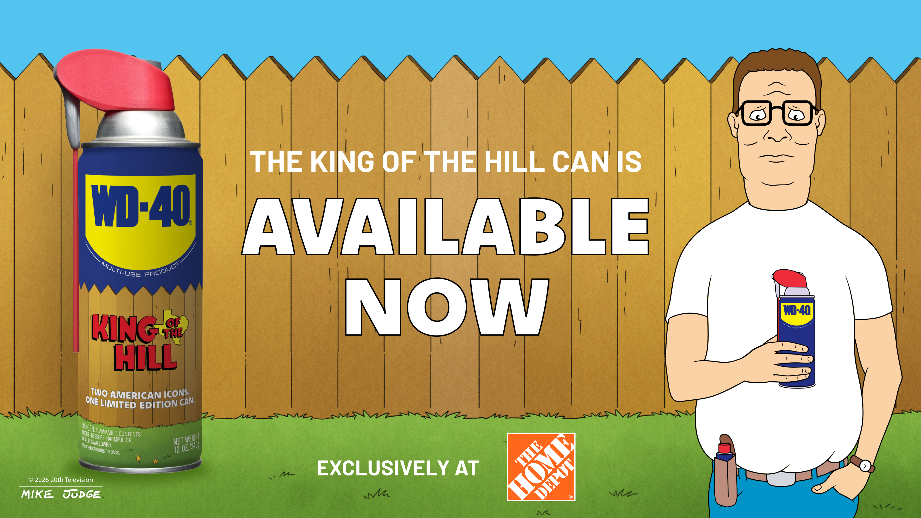 King of the Hill x WD-40® Brand