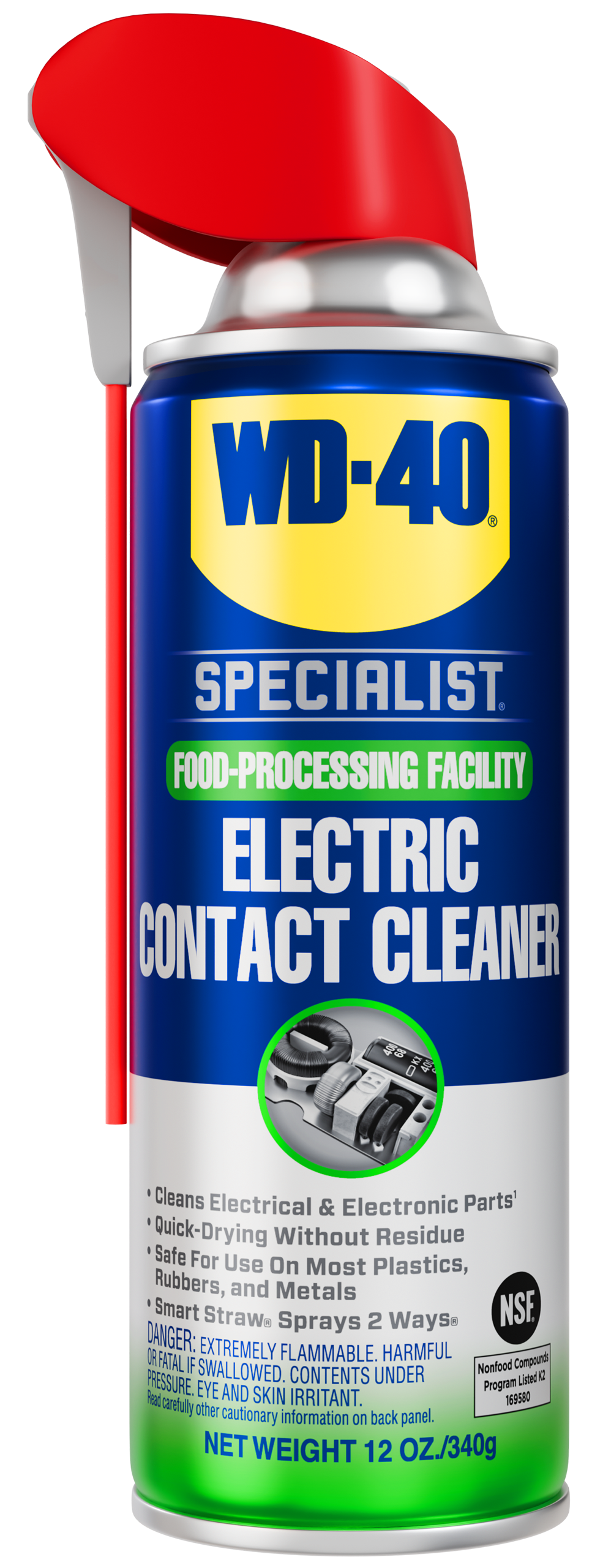 WD-40 Specialist® Food-Processing Facility Electric Contact Cleaner