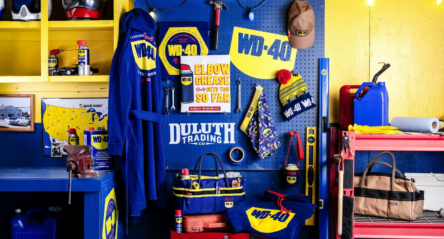 Duluth Trading x WD-40® Brand: A Collab Collection Styled for Everywhere.