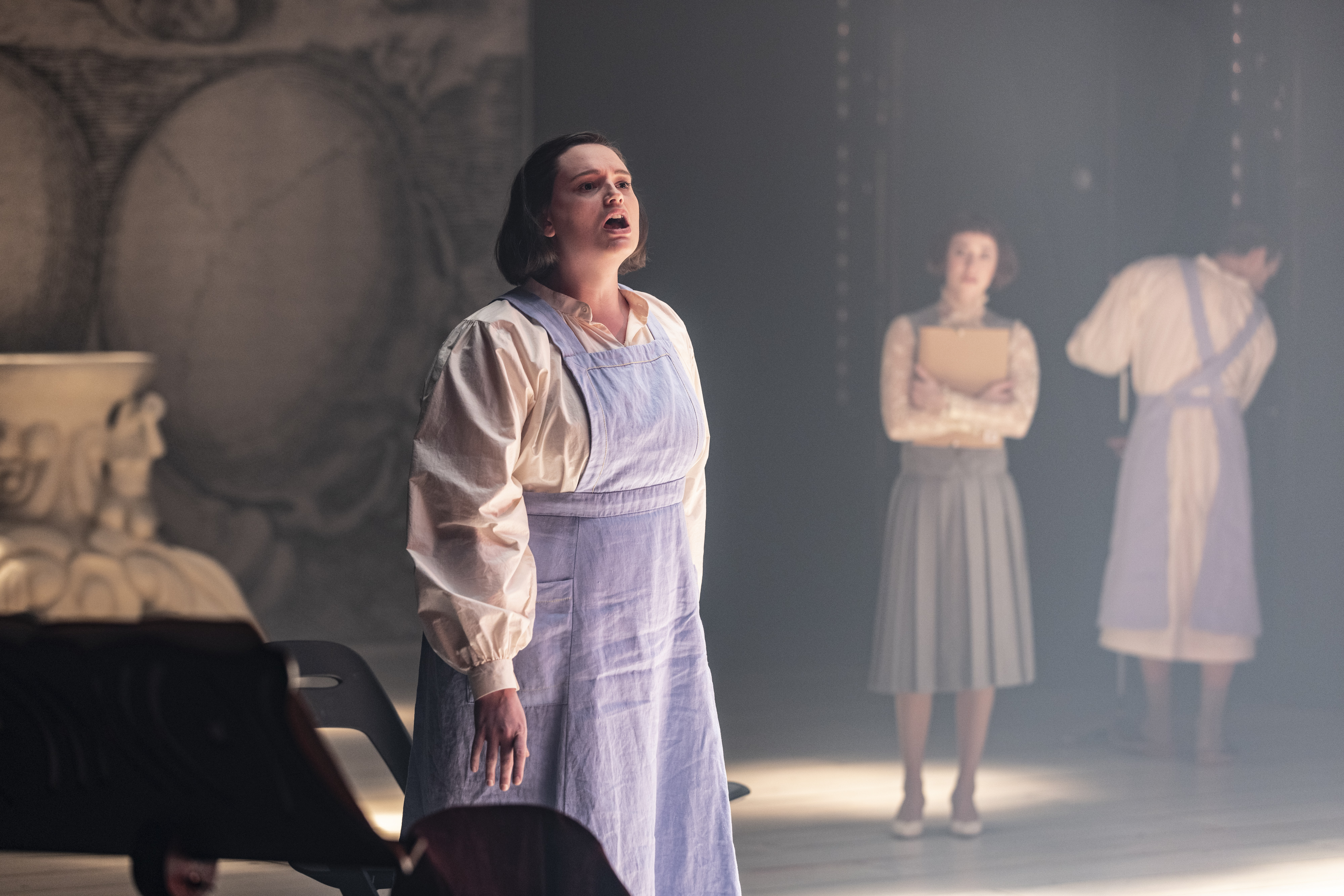 Föreställningsfoto från "Bröderna Mozart". Foto: Mats Bäcker