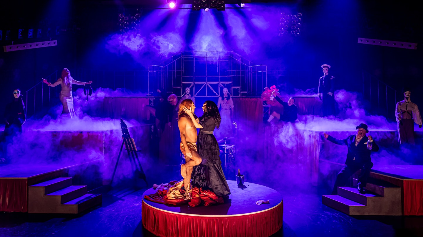 Föreställningsfoto från "Monsieur Venus". Foto: Jenny Baumgartner Föreställningsfoto från "Monsieur Venus". Foto: Jenny Baumgartner