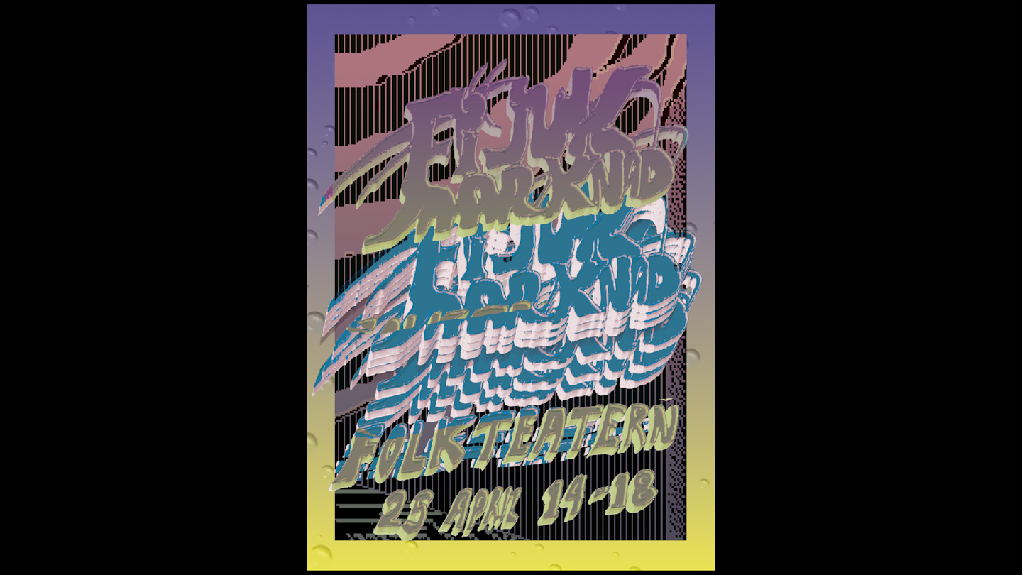 Poster av Andreas Wallroth.