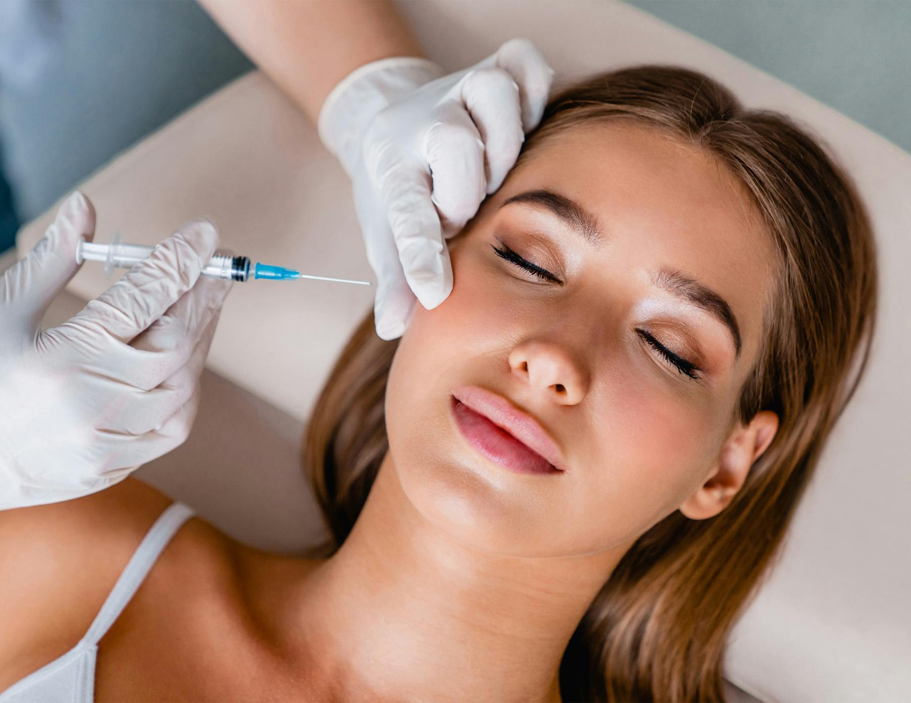 receiving an injectable