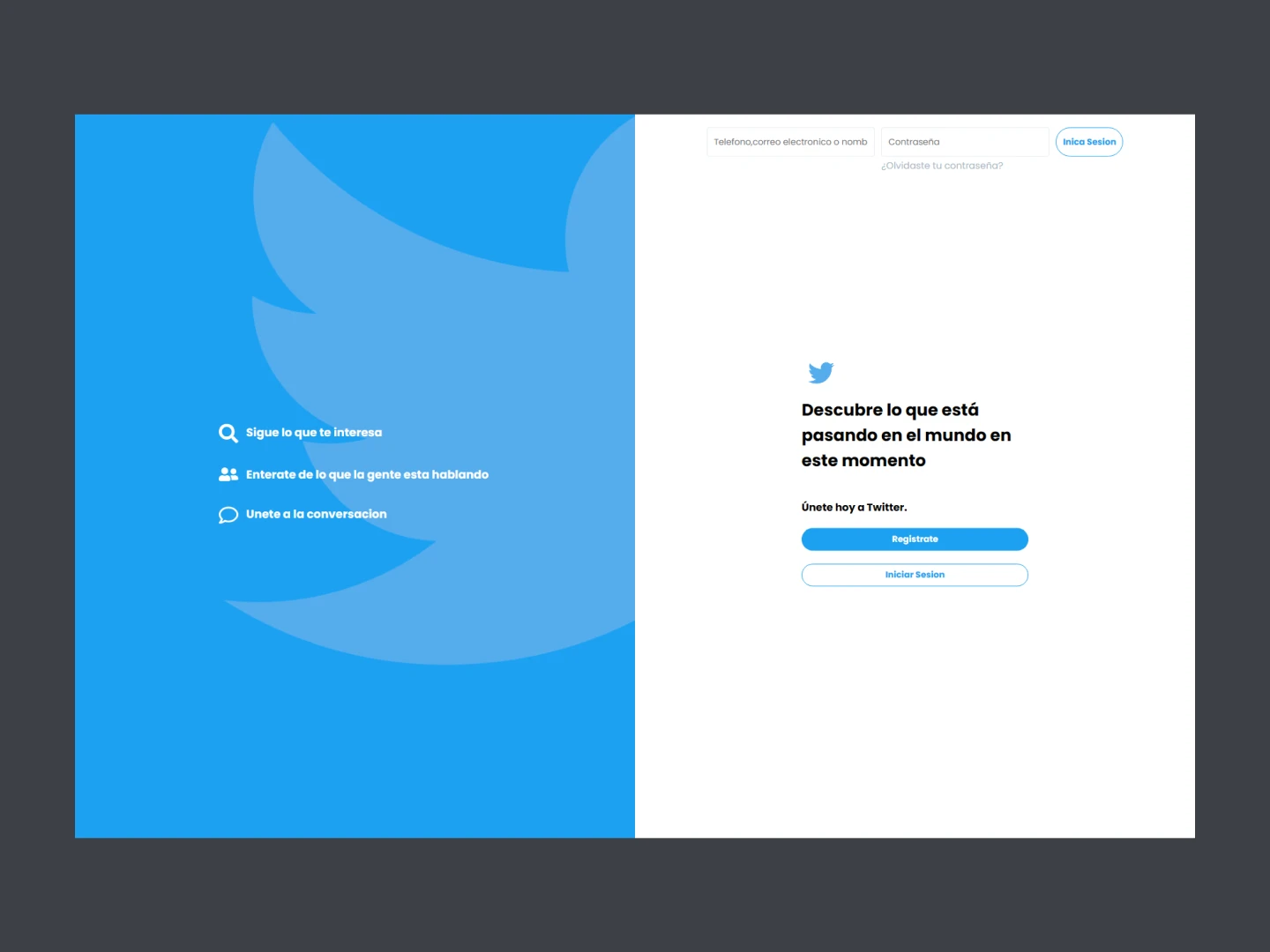 twitter login