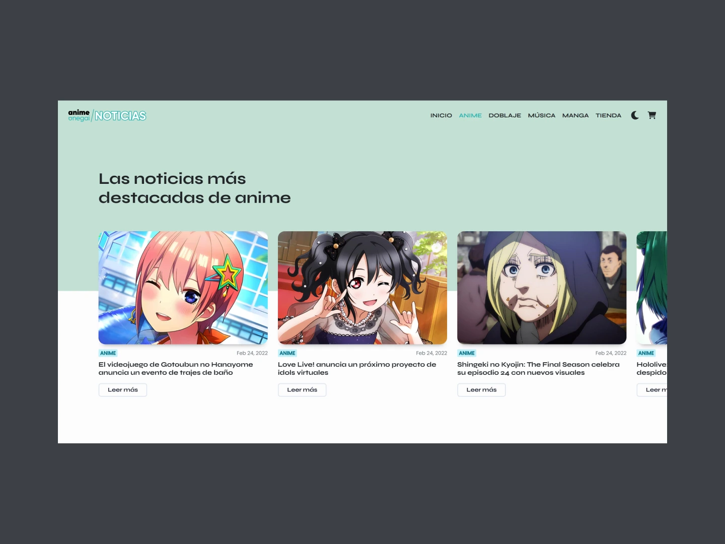 ao news anime