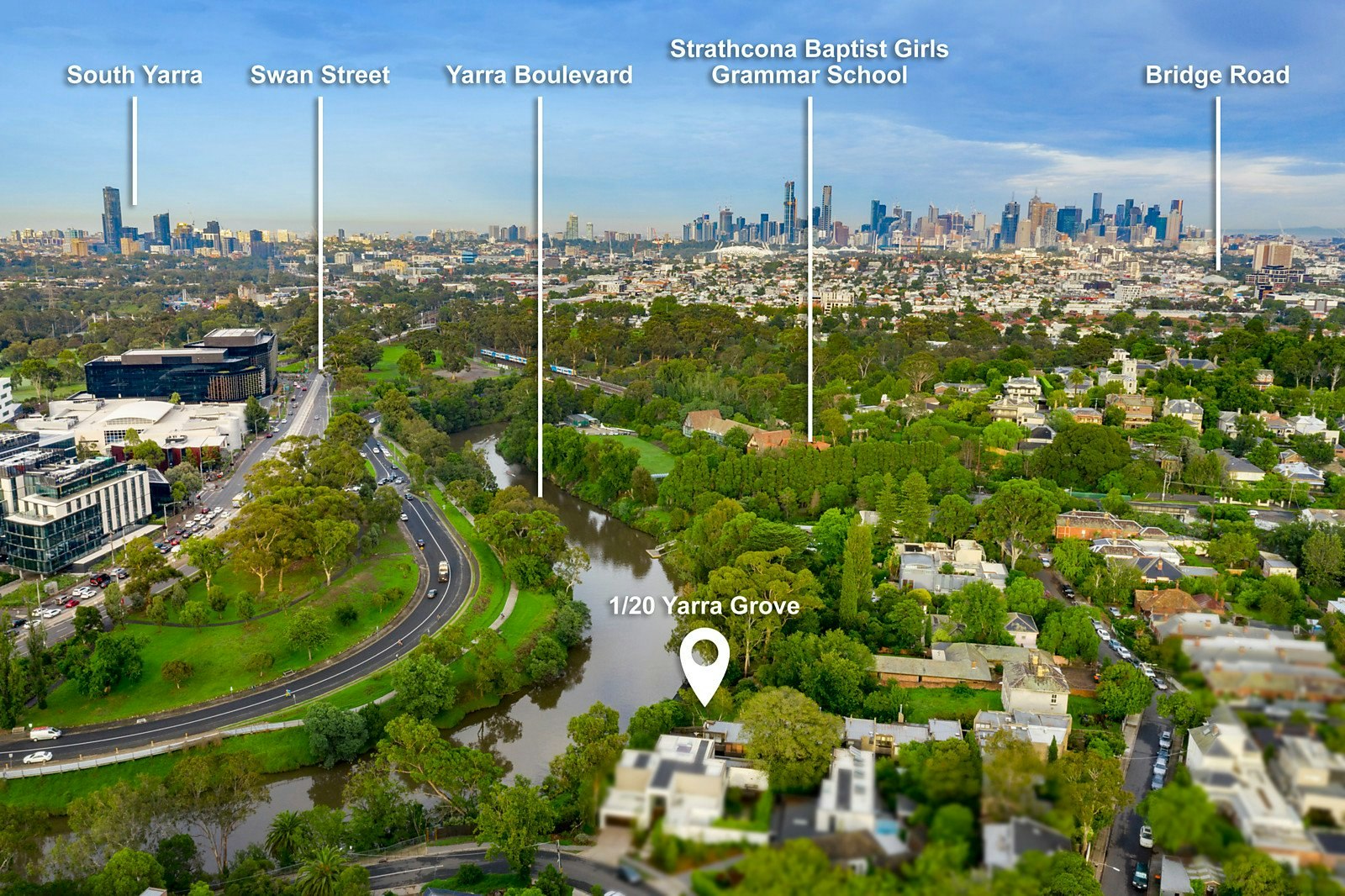 1/20 Yarra Grove, Hawthorn, VIC