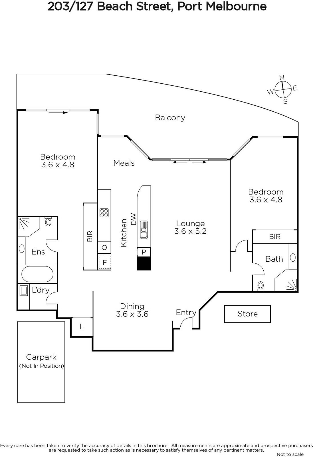 203/127 Beach Street, Port Melbourne, VIC