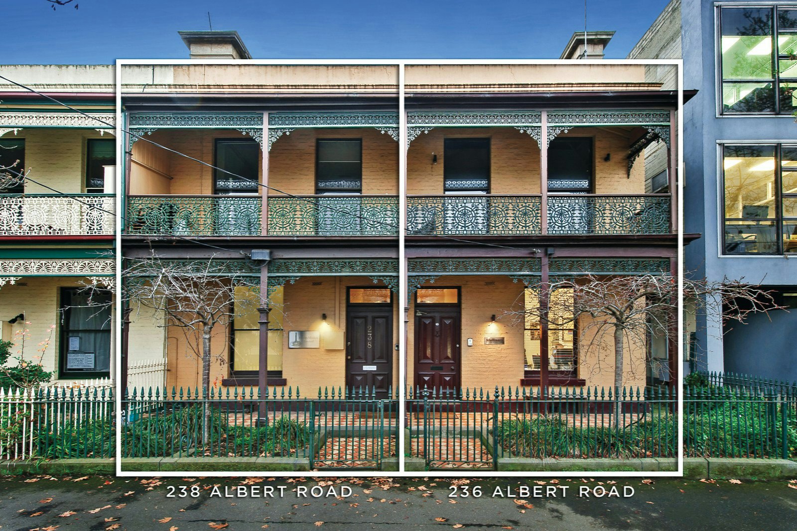 236 & 238 Albert Road, South Melbourne, VIC