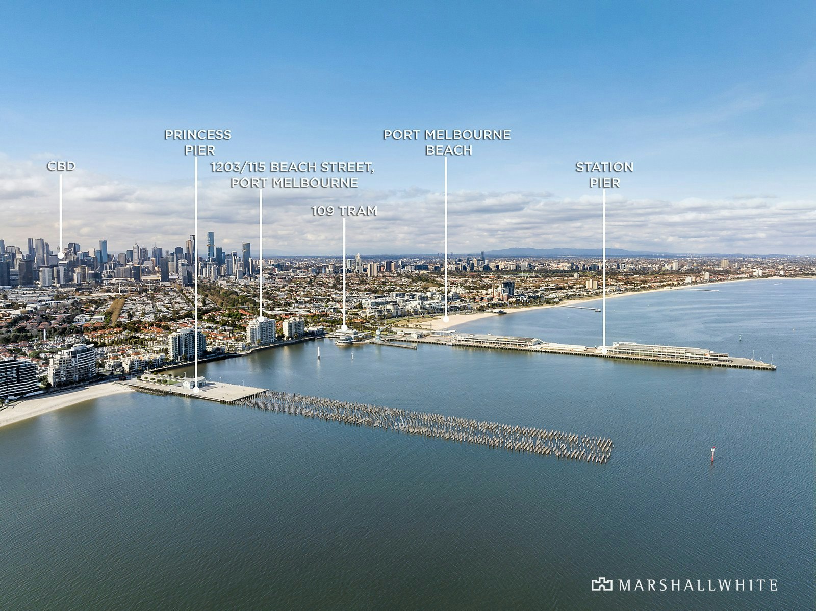 1203/115 Beach Street, Port Melbourne, 3207