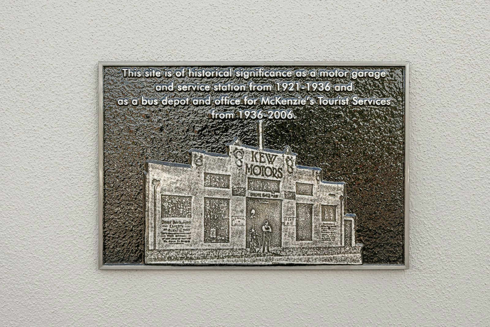 Image of plaque