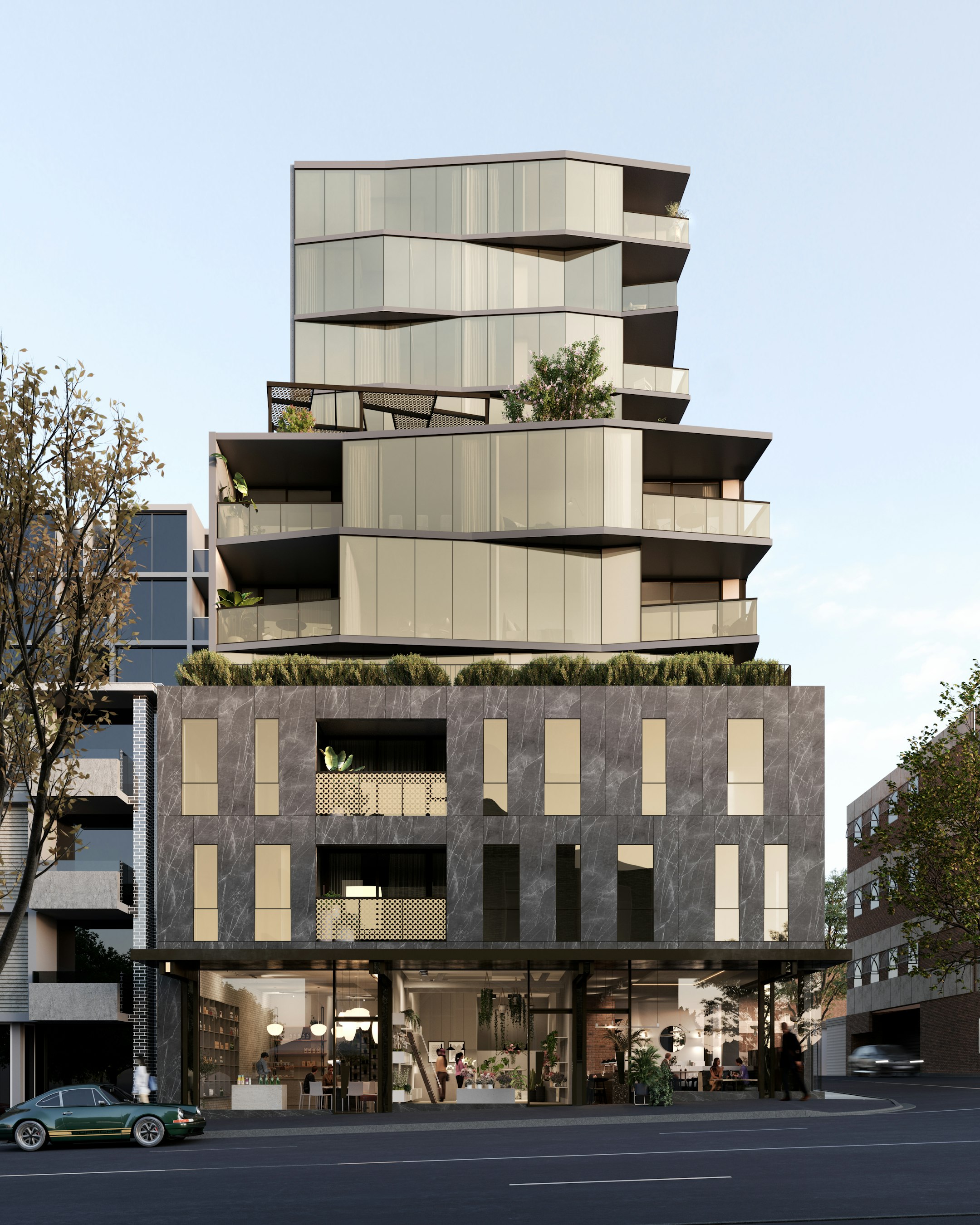 office building