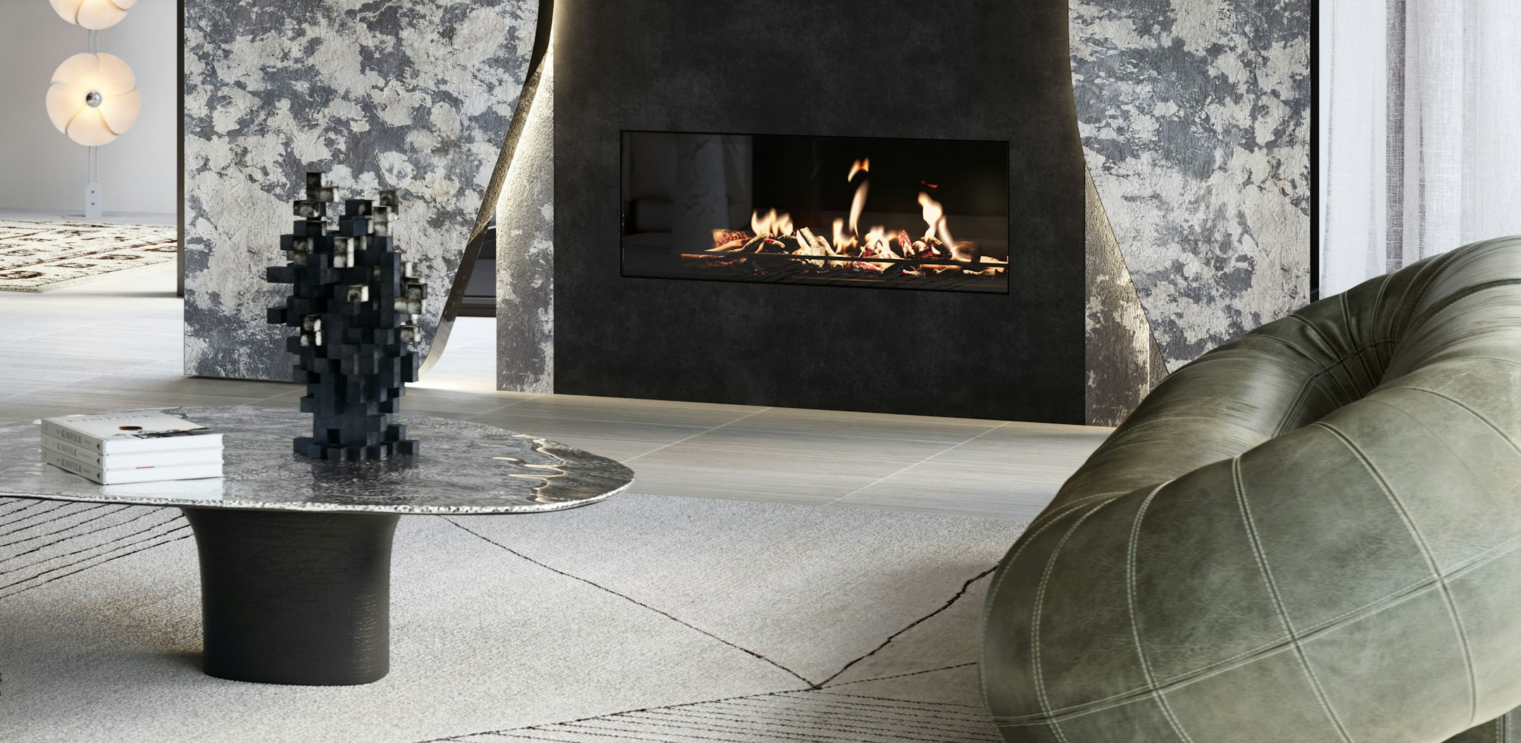 fireplace