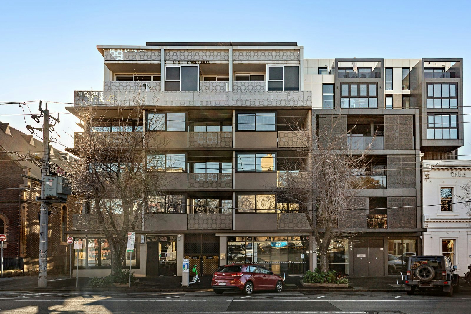 apartment building
