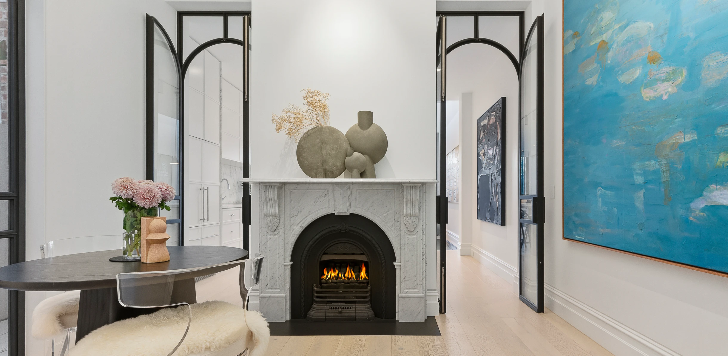 fireplace