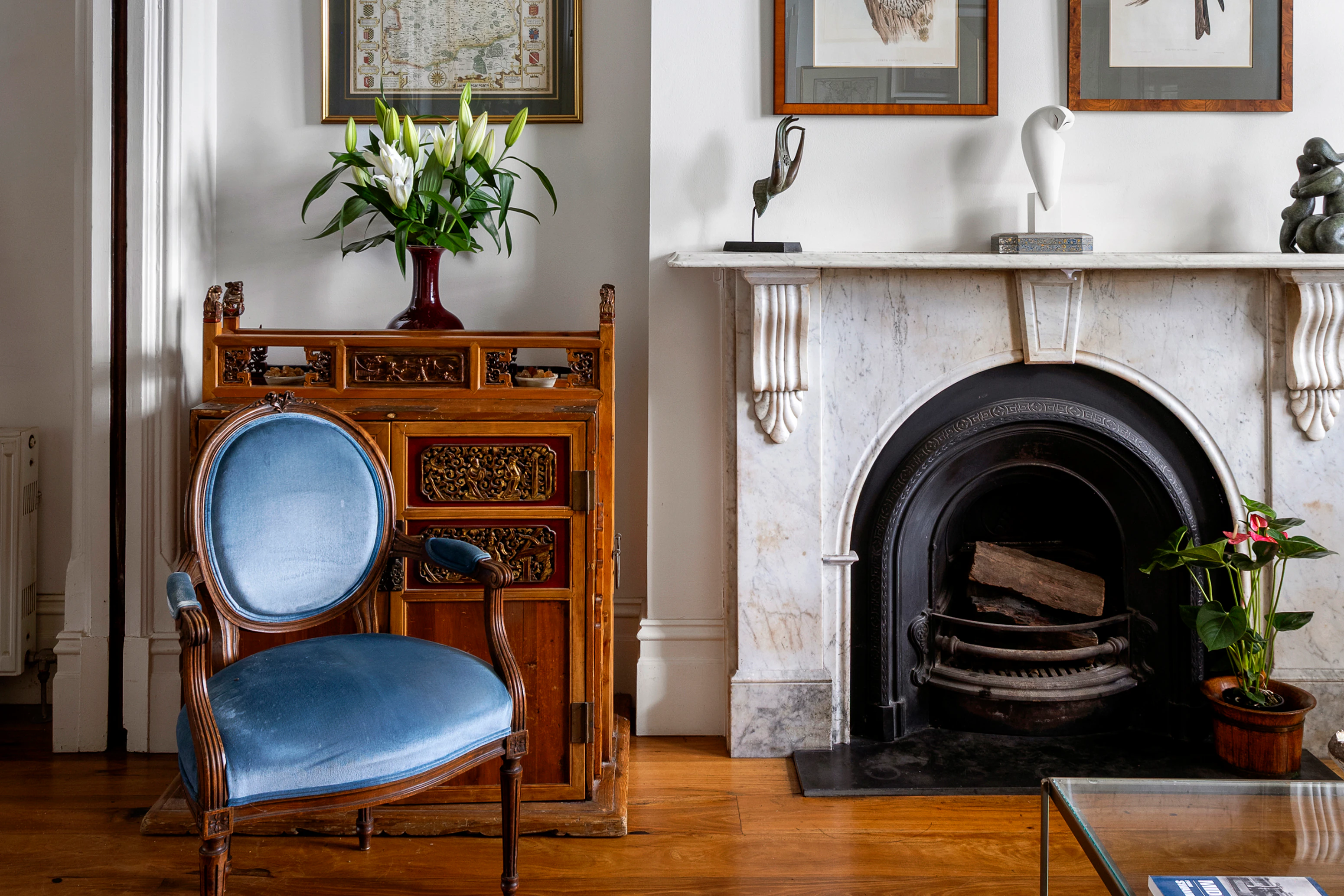 fireplace