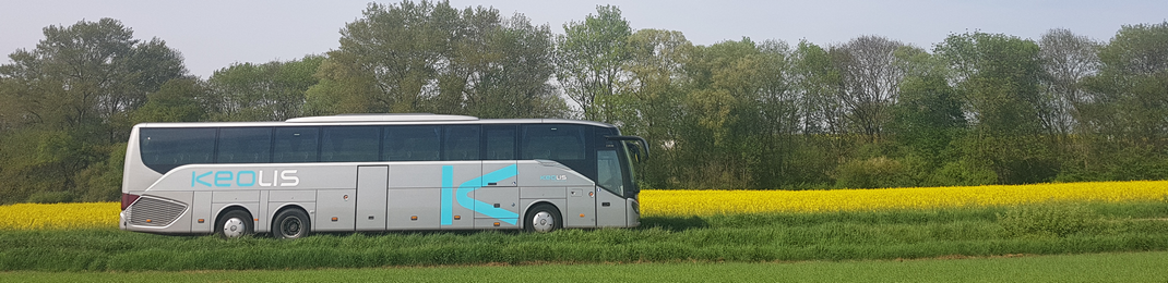 Location d’autocars CONFORT+ avec chauffeur (crédit Keolis 3 Frontières)