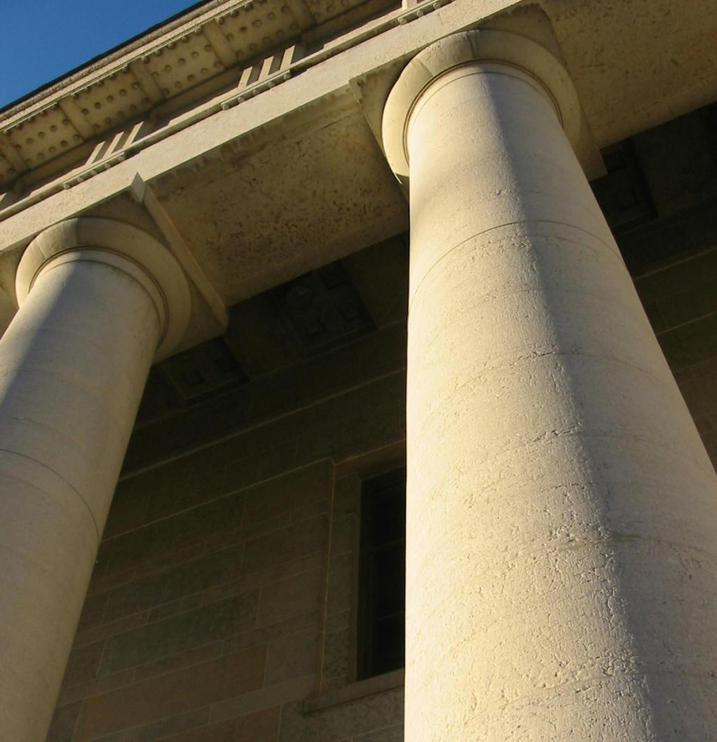 close up columns