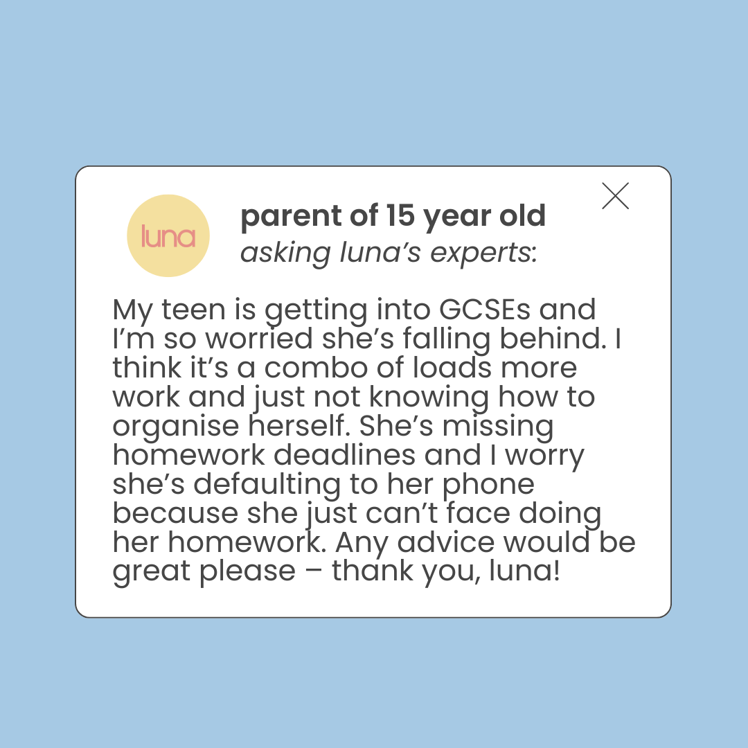 an image of How do I get my 15 year old to do her homework? article