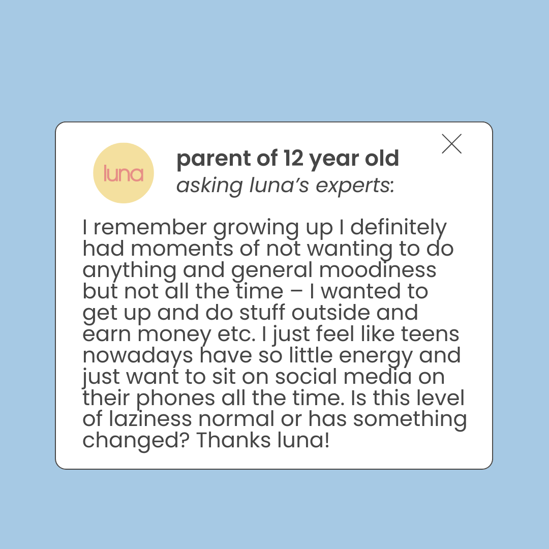an image of Is it normal to be lazy during puberty? article