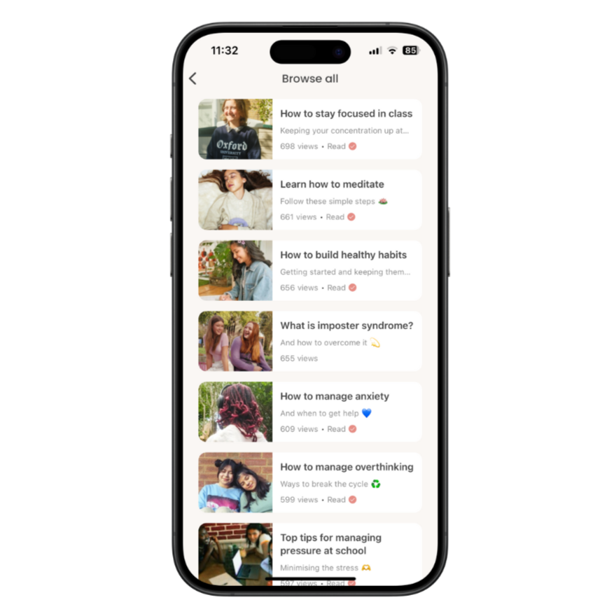 teen mental health support