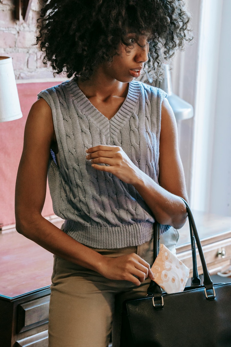 an image of Is discharge after a period normal for teens? article