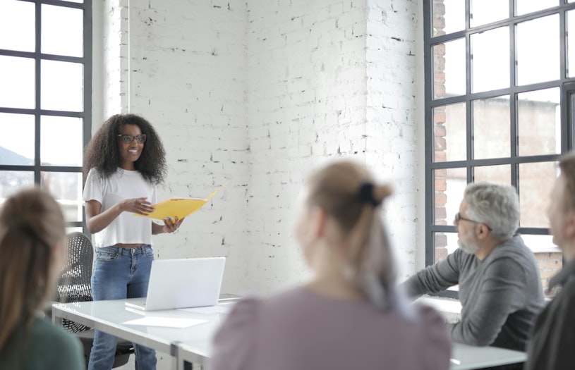 an image of What do I do if my daughter freezes at public speaking? article