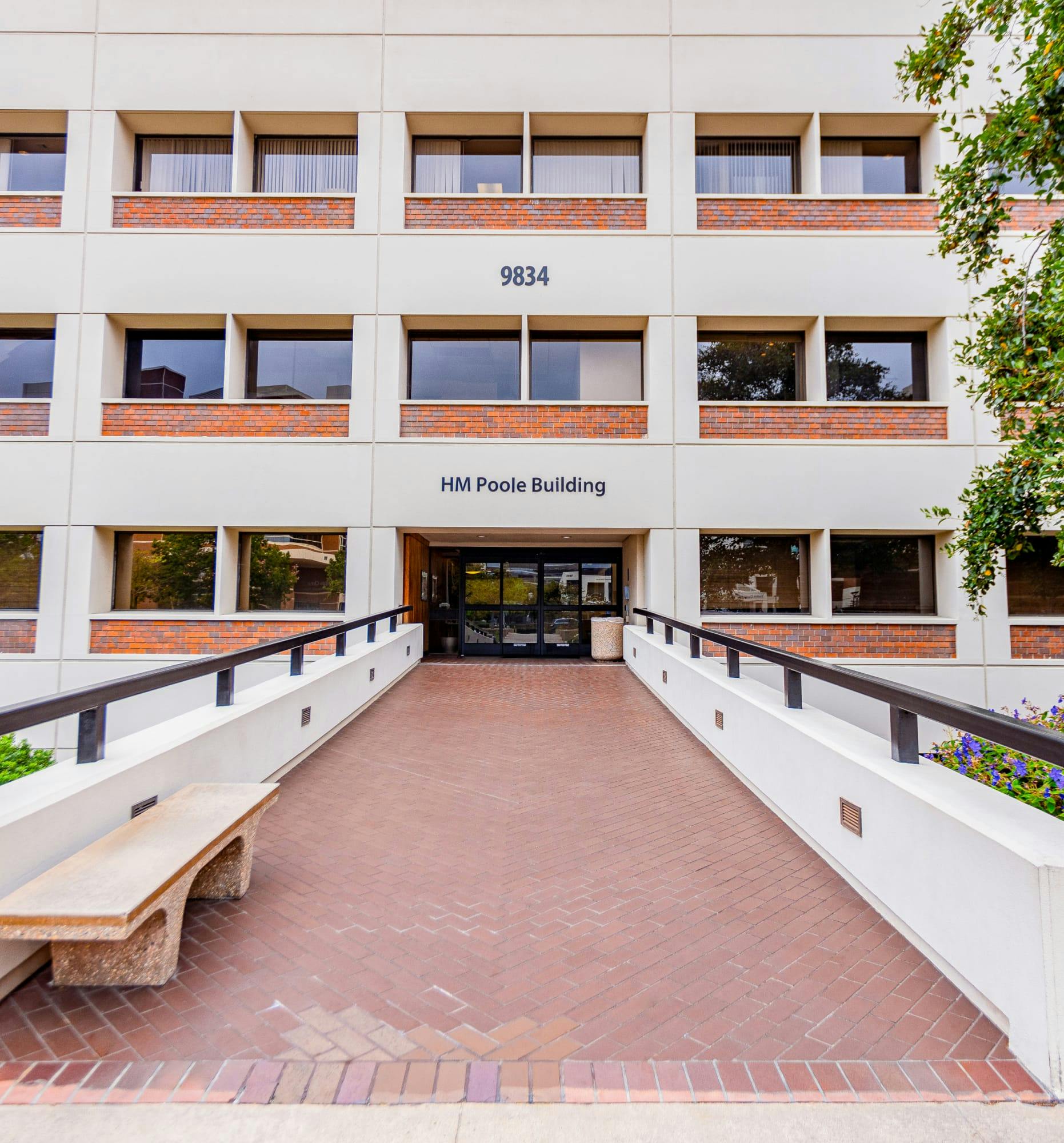 Front entrance of the Dr's office