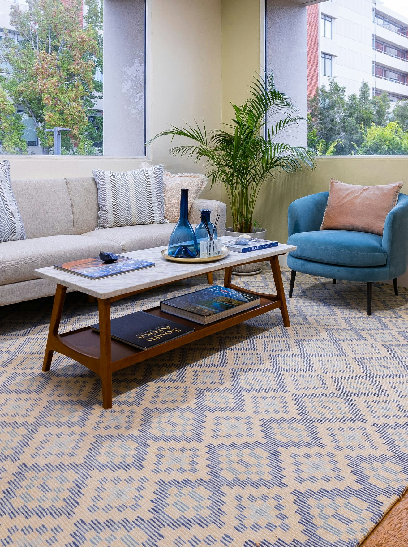 Waiting area at Dr. Bolitho's