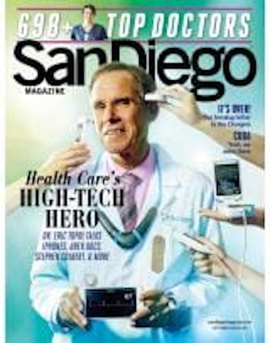 SanDiego Magazine mention Dr. Glynn Bolitho