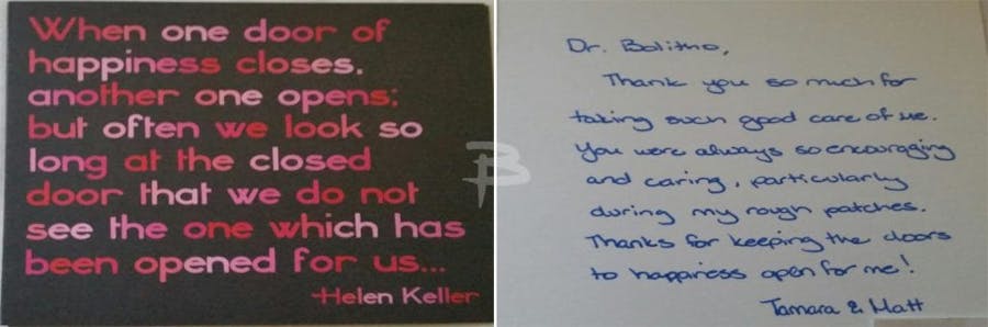 Thank you letter to Dr. Bolitho #4