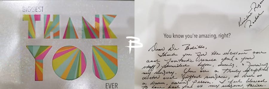 Thank you letter to Dr. Bolitho #14