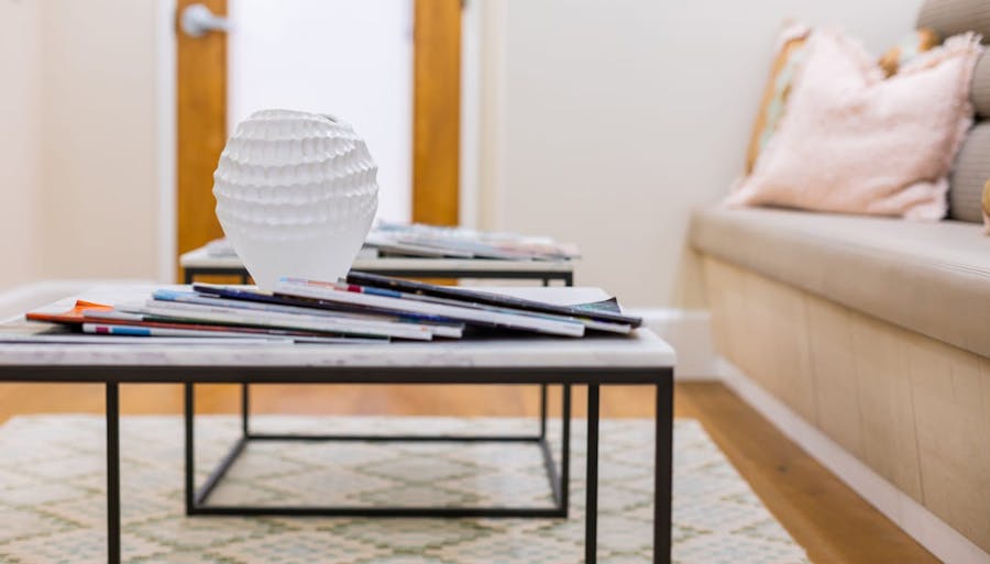 Waiting Area desk Dr. Bolitho