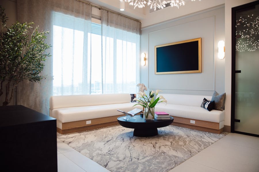 lobby of LaVie Plastic Surgery