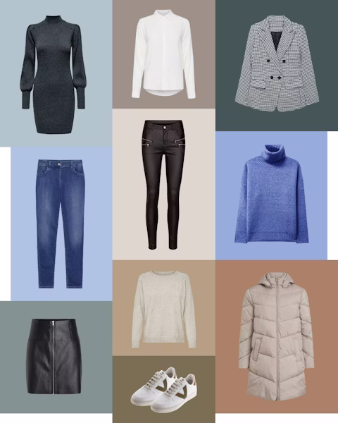 Prepare your winter capsule wardrobe with these 15 essentials.