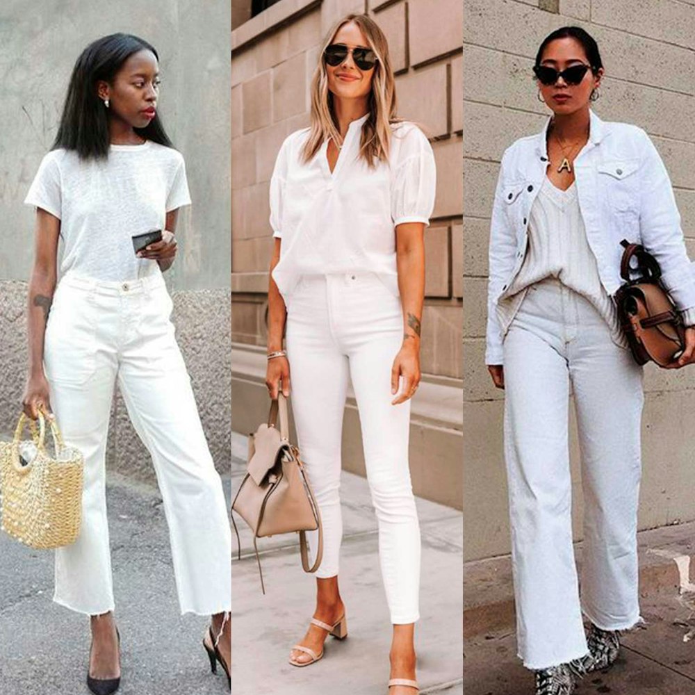 Quelle tenue avec votre pantalon blanc cette saison
