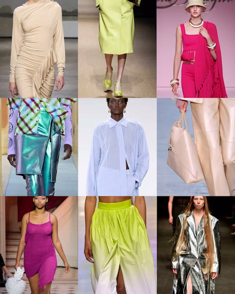 I 5 colori di tendenza della prossima primavera-estate