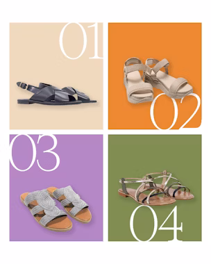 Finden Sie die perfekten Sandalen passend zu Ihrem Fußtyp