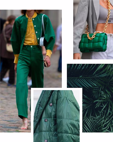 Comment porter le vert tendance