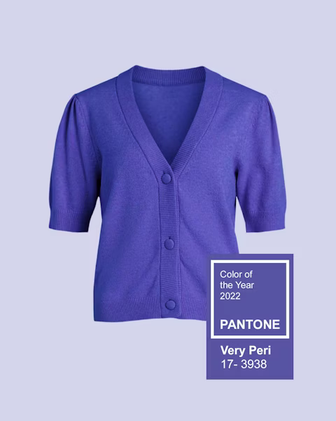 Vístete con Very Peri, el color Pantone 2022