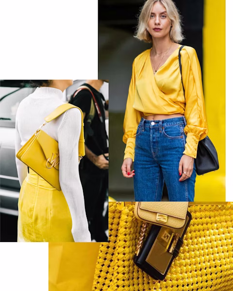 All in on yellow, the colour of the month